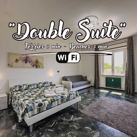 Double Suite - Ferries 7 Min - Beaches 3 Min Quiliano ภายนอก รูปภาพ